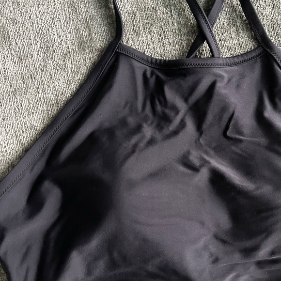 AE Black High Neck Halter Bikini Top - Picture 3 of 5